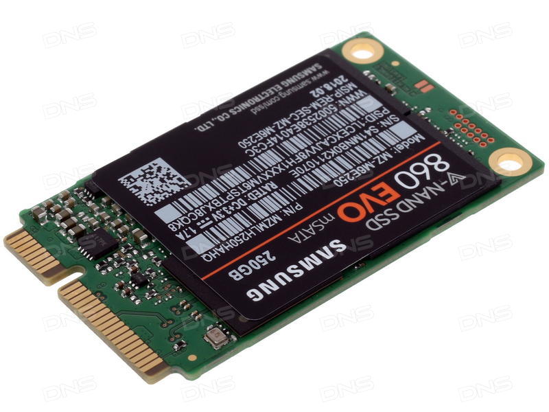 Samsung 860 EVO 500GB mSATA Internal SSD (MZ-M6E500BW) 618MC